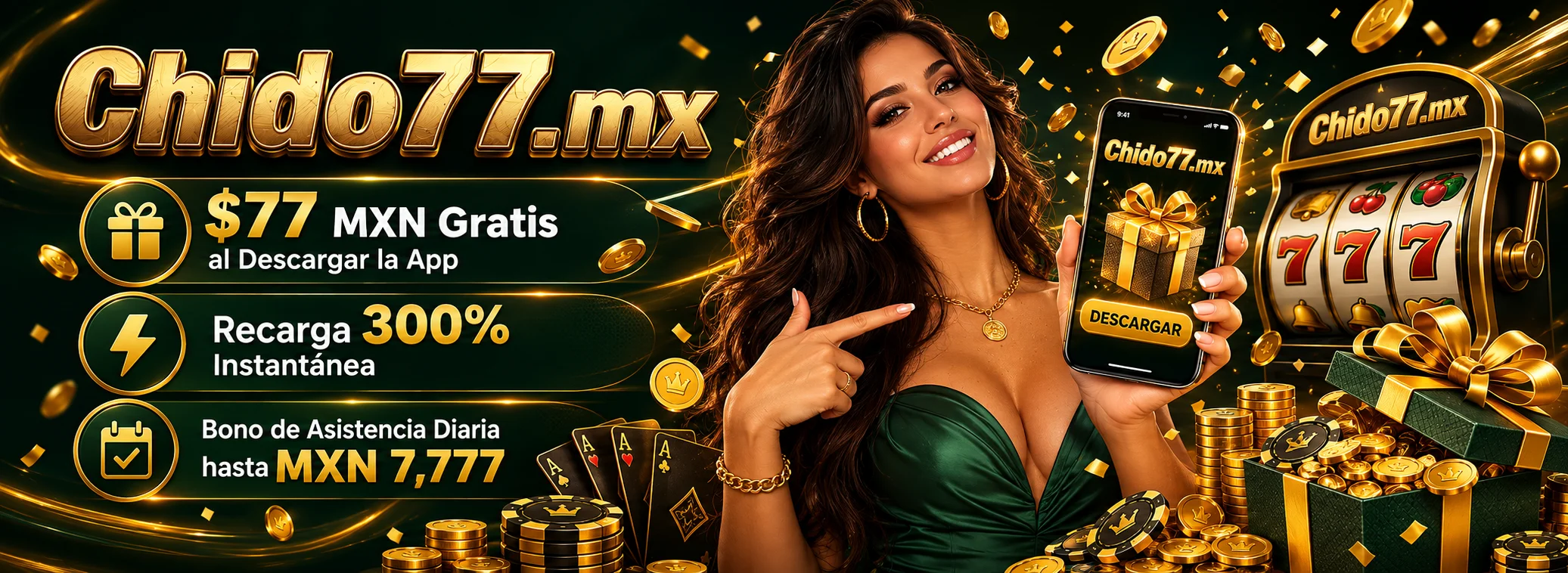Recarga 300% + $77 MXN por la app